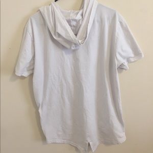 White hoodie/t-shirt